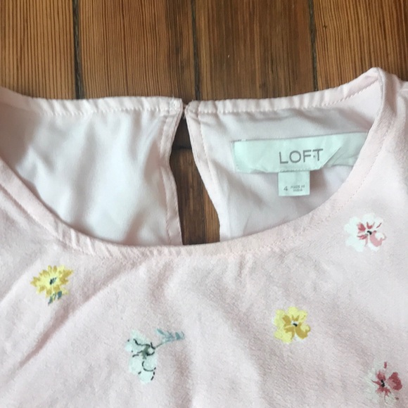 LOFT: Flower Dress - Picture 2 of 5